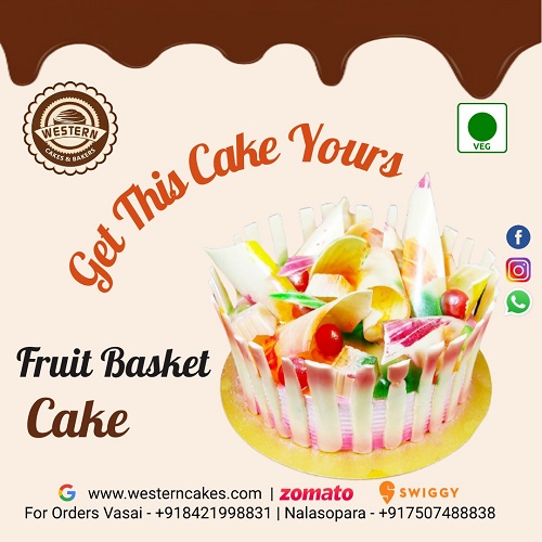 Fruit Basket Cake for you