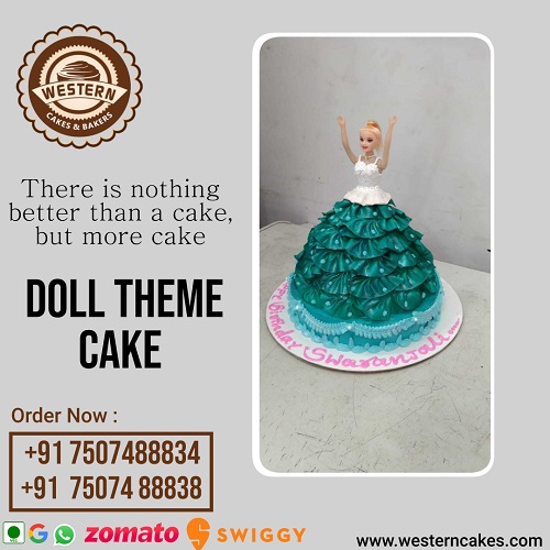 Doll  Theme Cake