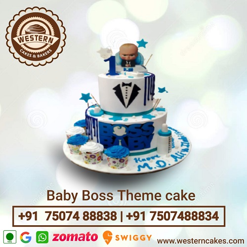 Baby Bose Theme Cake