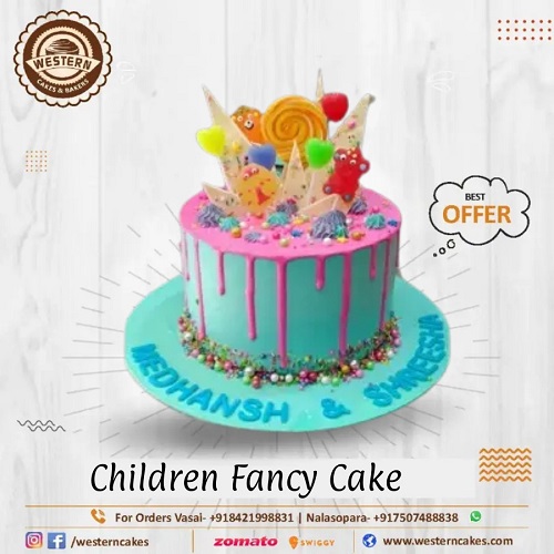 Children fancy cake