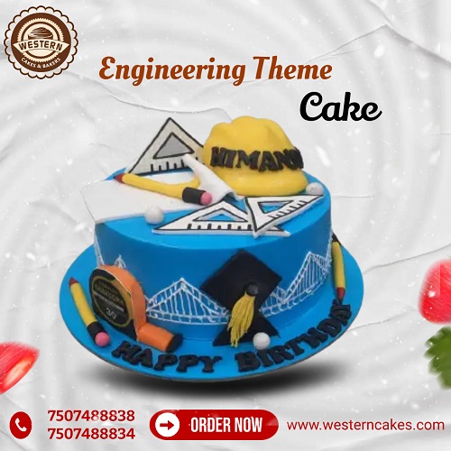 Engineering Theme Cake 