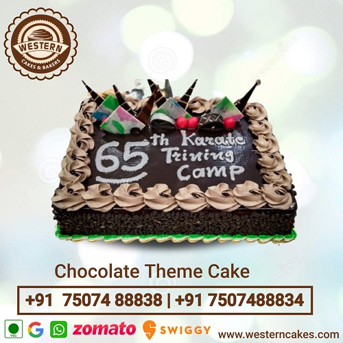 Chocolate Theme Cake