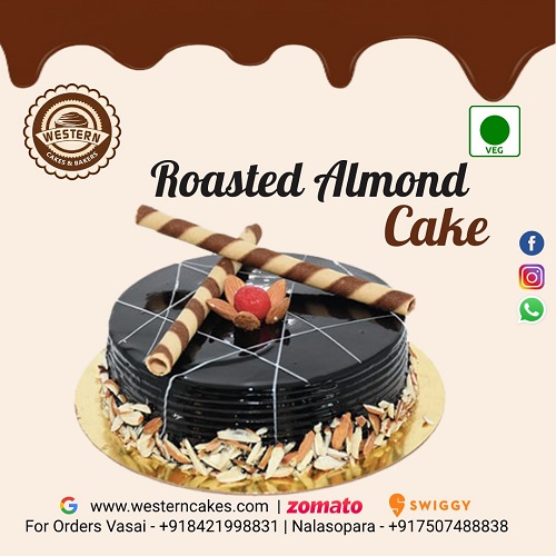 Rosted Almond Cake