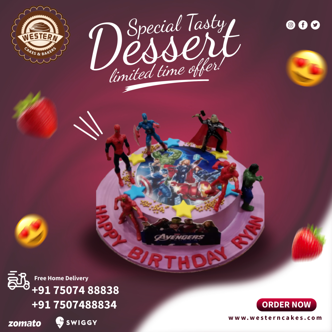 We will Create For You Customized Cakes