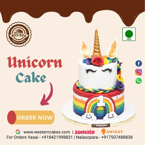 Unicorn Theme Cake