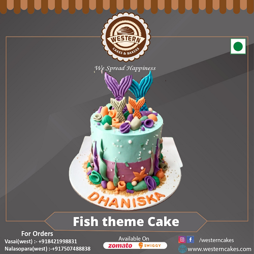  Fish Theme Cake